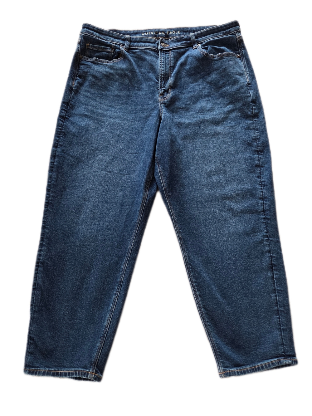 American Eagle Mom Jean blue denim jeans NWOT size 20 Short